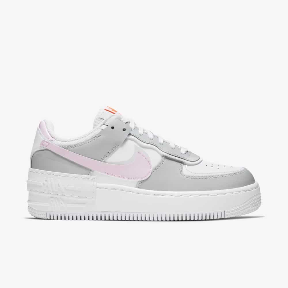 Nike gray shop and pink